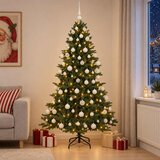  Umjetno božićno drvce s kuglicom 210 cm 300 LED lampica | shoptok.hr