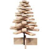  Drveno ukrasno božićno drvce 60 cm od masivne borovine | shoptok.hr