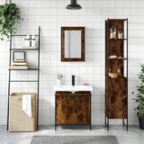  3-dijelni set kupaonskog namještaja boja hrasta drveni | shoptok.hr
