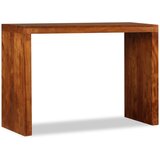  Konzolni stol masivno drvo s premazom boje meda 110x40x76 cm | Eponuda.ba