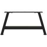  Noge za klubsko mizico v obliki črke A, 2 kosa, črne, 70 x (30-31) cm, jeklo, (22123710) | Shoptok.si