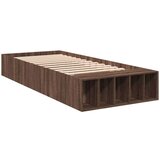  Okvir za krevet smeđi hrast 90 x 200 cm od konstruiranog drva | shoptok.hr