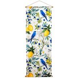 Signes Grimalt Slike, platna Zložljivo Platno S Pticami In Limonami Bela | Shoptok.si