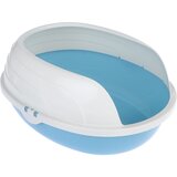 TIAKI mačje stranišče Cobby - belo/modro | Shoptok.si