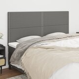  Uzglavlje tamno sivo 180x5x118/128 cm tkanina | shoptok.hr