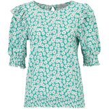 Wallis Petite Bluza žad / roza / bela | Shoptok.si