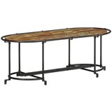  Stolić za kavu 110x55x40 cm od masivnog obnovljenog drva | shoptok.hr