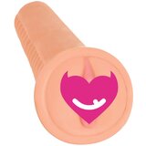 Mistress Emily Dual Density BioSkin Vibrating Pussy Pubic Bone Stroker Vanilla | Shoptok.si