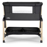 Lorelli Millie dječji krevetić, Black /Wooden Effect | shoptok.hr