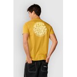 Rip Curl Wettie Passage Icon T-shirt mustard gold | Shoptok.si