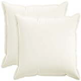  Jastuk s jastukom HOUTEN 2 kom. Bijela Umjetni lan - Bijela 60 x 60 cm 2 | shoptok.hr