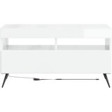  LED TV kabinet BREDA Bijela visokog sjaja Konstruirano drvo | shoptok.hr