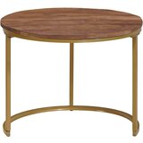  Mize za kavo z gnezdenjem 2 pcs Trdna mangova les in jeklo, (5000120497) | Shoptok.si