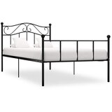 Okvir za krevet crni metalni 100 x 200 cm | shoptok.hr