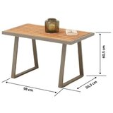 Hanah home Parma Beige Garden Lounge Set | ePonuda.com