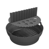 INF Zložljiv okrogel silikonski model Air Fryer z razdelilnikom Black, (21247967) Cene