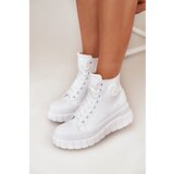 Boto Insulated High Women's Sneakers On Platform Zip White Sarira | ePonuda.com