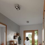  Stropna svetilka QUATRO 1 beton, (21347464) | Shoptok.si