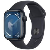Apple SAT pametni, 1.69" LTPO OLED zaslon, vodootporan BT, WiFi - Watch Series 9 GPS 41mm Midnight | Eponuda.ba