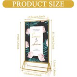 JMIATRY komplet 8 namiznih A6 dvostranskih stojal za slike ali menije | Shoptok.si