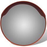 vidaXL Konveksno prometno ogleddalo iz PC plastike oranžno 45 cm zunanje | Shoptok.si