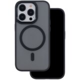 Onasi Silikonski ovitek MagSafe za iPhone 16 Pro - prozorno črn | Shoptok.si