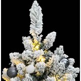  Umjetno božićno drvce 150 LED sa šarkama i kuglicama 150 cm | shoptok.hr