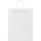  Papirnate vrećice 250 kom s ručkama bijele 32x12x42 cm | shoptok.hr