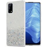 Cadorabo Ohišje, združljivo z Realme 7 4G in prozorna z bleščicami - Zaščitni ovitek iz prožnega silikona TPU s svetlečimi bleščicami, (20859827) | Shoptok.si