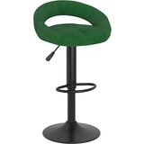  Barske stolice 2 kom. Tamnozeleni baršun - Tamnozelena 2 | shoptok.hr