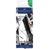 Marker OBOSTRANI AKVAREL 6BOJA SHADES OF GREY GOLDFABER FABER CASTELL 164522 SIVI BLISTER | Shoptok.si