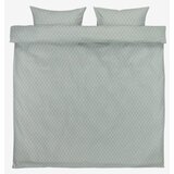marcela set flanelske posteljine 200x220 pepeljasto zelena ( 7395482 )