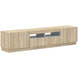  LED TV kabinet HOORN 3 kom. Hrast sonoma Konstruirano drvo Smeđa 81 x 35 x 40 cm | shoptok.hr