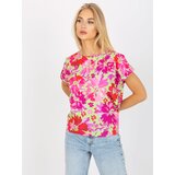 RUE PARIS Blouse-WN-BZ-4008-6.95-pink | Shoptok.si