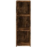  Komoda boja dimljenog hrasta 30x41x93 cm konstruirano drvo | shoptok.hr