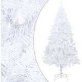  Umjetno božićno drvce s gustim granama bijelo 120 cm PVC | shoptok.hr