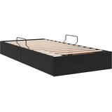  Otomanski krevet s pohranom Crna 100 x 200 cm Baršun | shoptok.hr