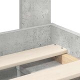  Konstrukcija postelje Beton 120 x 200 cm Masivno borovo les, (5000102990) | Shoptok.si