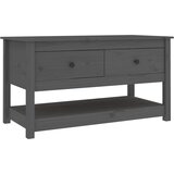  Stolić za kavu sivi 102x49x55 cm od masivne borovine | shoptok.hr