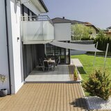 Windhager Sončno jadro CAPRI kvadratna 5x5 m - siva Cene