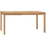  Vrtni blagovaonski stol 160 x 80 x 77 cm od masivne tikovine | shoptok.hr