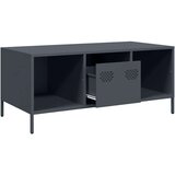 vidaXL Stolić za kavu antracit 101,5x50x43,5 cm hladno valjanog čelika | shoptok.hr