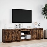TV ormarić s LED svjetlima boja hrasta 180x34x50 cm drveni | Eponuda.ba