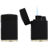  Upaljač elektronski gumirani mat atomic jet flame rubber trober 2516000 crna Cene