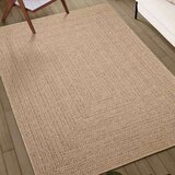 vidaXL Tepih ZIZUR 120 x 120 cm s izgledom jute unutarnji i vanjski | shoptok.hr