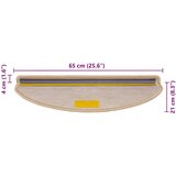 vidaXL Samoljepljivi otirači za stepenice 30 kom 65x21x4 cm svjetlobež | shoptok.hr