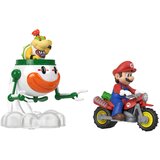 Mattel Hot Wheels The Super Mario Galaxy Movie set 2 vozila 1:64 Mario i Bowser Jr. JMG35 | shoptok.hr