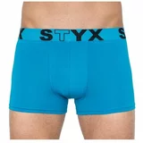 STYX MEN'S BOXERS SPORTS RUBBER Muške bokserice, plava