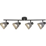 Rabalux plafonska spot lampa Farelia, 4xE14, Siva | ePonuda.com