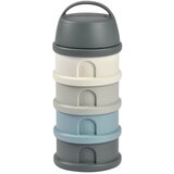 Béaba® set 4 posodic za shranjevanje adaptiranega mleka mineral grey/blue | Shoptok.si